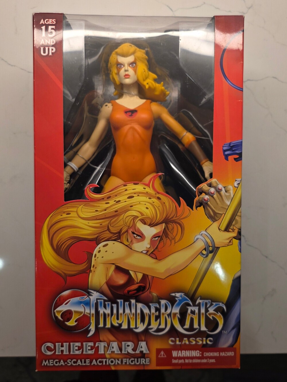 Mezco Toyz ThunderCats Classic Cheetara 14" Mega-Scale Action Figure NIB Boxed